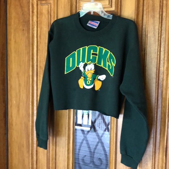 Disney Tops - Crop Crew Sweatshirt